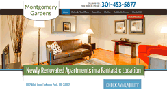 Desktop Screenshot of montgomery-gardens.com